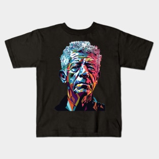 Anthony Bourdain WPAP Art Kids T-Shirt